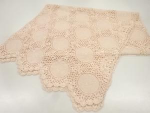 リボン刺繍花模様ショール